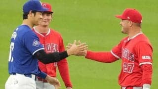 トラウトも「心配していたはず」　騒動後も変わらぬ距離感…大谷とのハグに「涙出た」