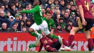 「何やってんだ！」２秒間で“危険タックル”を連発した一部始終…ラフプレーのベルギー代表DFに「スタメンに相応しくない」「EUROでは起用できない」など懐疑的な声