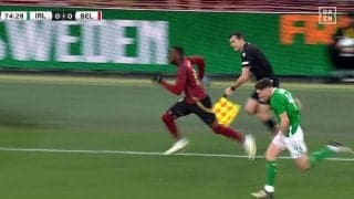 陸上選手か？ いやサッカーのベルギー代表FWだ！ 驚愕の“神速スプリント”で敵をぶっちぎる→アシスト未遂にファン興奮「速すぎだろ」「体の使い方好き」