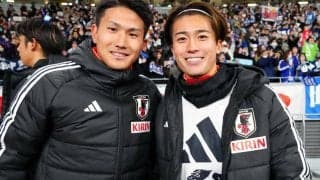 「それしか見えない」「マジでイケメン」長友と久保の絡みの裏で…中村敬斗の笑顔にファンが悶絶「爽やかすぎないか？」