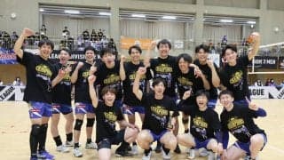 VリーグV3男子　Vリーグ初参戦のF鹿児島が優勝