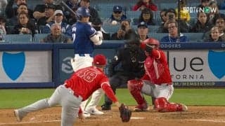 さすがの大谷翔平も目がまんまる状態 目の前数センチを通過した危険球に今年最大レベルの“叫び谷”な瞬間