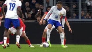 「クレイジーだ！」エンバペ、ジダンを超えてアンリに並んだ瞬間！ 柔らかいアウトサイドパスで同点ゴール演出→アシスト数がフランス歴代２位タイ浮上「まだ25歳なのに」