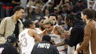 ソーハンが値千金の3ポイントを成功…ウェンバンヤマ不在のスパーズがサンズに勝利