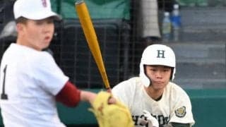 報徳学園は「投手だけ」ではない　斎藤佑征が4番の仕事　センバツ
