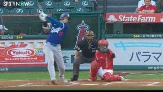 一体、何が起こった…？ 大谷翔平が珍しいタイプの“空振り三振”を奪われた瞬間　ファンから心配の声 「さすがに見ててツラい」「騒動後は完全におかしい」