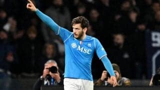 クワラツヘリアがアタランタ戦を欠場か…代表戦で内転筋を負傷