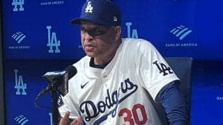 大谷翔平、本拠地開幕で走塁ミス　指揮官が笑顔で“指導”「前に走者がいる」