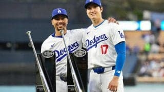 大谷翔平、シルバースラッガー賞の表彰式出席　エ軍での栄光も…ド軍ファン大歓声