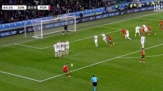 「酷いFKだ！」「笑える」C・ロナウドが仁王立ちから右足一閃→オブラクが余裕セーブ…「普通のキック」「どこが良いシュート？」などＸファンアカウントの偏愛投稿がプチ炎上