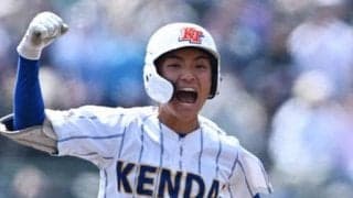 上毛三山の底力　元プロが父の健大高崎・高山が決勝打　センバツ