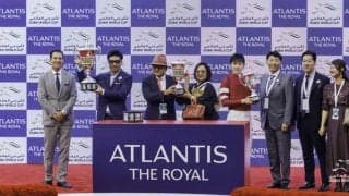 藤田晋オーナーが歓喜！「やりました！」愛馬フォーエバーヤングがUAEダービーV