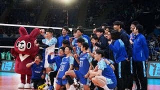 VリーグV1男子　フルセットの激戦を制した東レが3位