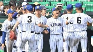 健大高崎が群馬県勢初V　報徳学園を破る…本塁打ゼロ＆2年生投手のみの継投で頂点
