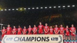 V1男子ファイナル　サントリーがパナソニックをストレートで下し2年ぶりの優勝