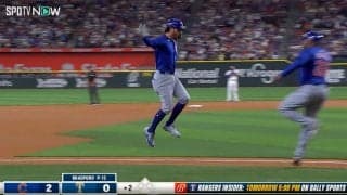 スキップしながらホームイン！「すごい打球」「さすスワンソン」鈴木誠也の同僚スラッガー、今季初安打が119メートル弾となり喜び爆発の瞬間