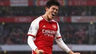 「決勝点決めて！」「トミ、頼んだ」復帰が待たれる冨安健洋、シティ戦前のトレーニングでの華麗ゴールが話題！ ファンも期待を寄せる「スタメン復帰あるんじゃ？」