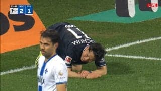 ジャガー、それは決めたかった…浅野、ビッグチャンスもGKのファインセーブでゴールならず 視聴者が思わず悔やんだ瞬間「惜しい」「トラップながれてる」