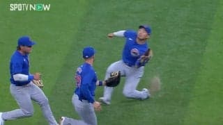 「乱闘でも勝てそう」「2人は逃げたのかな」 カブス・鈴木誠也の“ド迫力スライディング”がヤバすぎる　肉体改造された巨大化した体での猛突進にファン騒然