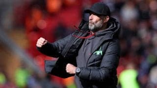 「勝つに値すると全員が思っていた」ブライトン相手に苦しむも逆転勝利のリバプール、デ・ゼルビ率いるチーム相手に「最高のパフォーマンス」