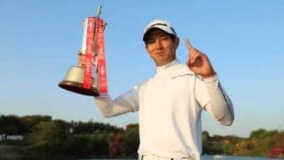 中島啓太が日本勢5人目の欧州V「プロとして初めて優勝したような新しい気持ち」