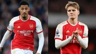 シティ完封貢献のサリバをウーデゴールが称賛 「これほど完成された選手はいない」