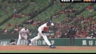 「反省してなさそう」「怒られる内容がおもろい」 パフォーマンス男！西武の新助っ投・ヤンがゴロ捕らずにジャンプ→同僚・外崎修汰&コーチもオコ？