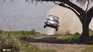 「彼はまたしても飛んだ！」世界最速ラリーで日本人ドライバーが驚異の大ジャンプ 衝撃の走りを公式X「日本航空」と命名し脱帽