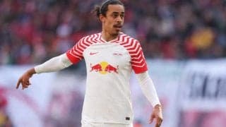 RBライプツィヒFWポウルセンが左ハムストリング損傷で2～4週間の離脱に