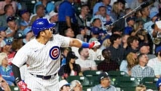 鈴木誠也、自己最速185キロの1号2ラン　爆速弾に本拠地騒然…今季の日本選手初アーチ