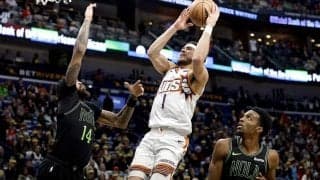 デビン・ブッカーがペリカンズ戦で“3試合連続”の50得点超え…NBA史上2人目の珍記録