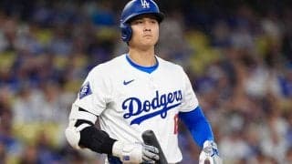 大谷翔平、自己ワーストの開幕8戦HRなし　4試合ぶり無安打で打率.242、ド軍3連勝