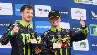 フォーラムエイト、WRCサファリの「FORUM8 WRC2 Most Stage Wins Award」はオリバー・ソルベルグ/エリオット・エドモンドソン組が2戦連続受賞