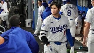 大谷翔平が「かわいすぎだろ」　ベンチで見せた“新技”にファン悶絶「笑顔素敵」