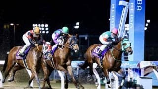 【川崎記念】ライトウォーリアが中央勢撃破…ゴール前の大接戦を制する