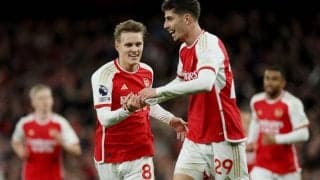 冨安途中出場のアーセナルが橋岡のOGなどでルートンに完勝し暫定首位に浮上！【プレミアリーグ】