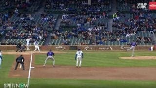 カブス・鈴木誠也、大谷翔平レベルのとんでもないパワーだった！ 185キロ超え“超低空弾丸ライナー”でMLB屈指のスラッガー級の打球スピードを叩き出していた