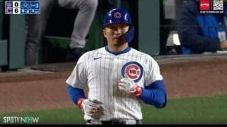 一体、何が起こった？あそこまで飛ばすのか… カブス・鈴木誠也が“ホームラン未遂弾”後に見せた“表情”にファン騒然 「狙ってたな」「一発出て完全覚醒したな」