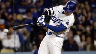 ついに出た大谷翔平のドジャース移籍後第1号！ 右翼スタンド一直線の特大弾に米メディアも熱狂「愛している」