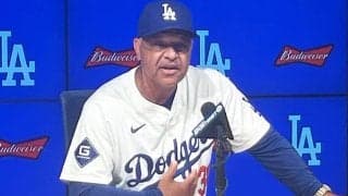 大谷翔平、待望のド軍1号に指揮官も安堵「ホッとした」　直前の凡打に復調の兆し