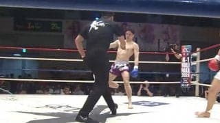 ダメだ…カラダが勝手に…“踊る”ように崩れ落ちる衝撃KO テンプルへの的確パンチに「すげー倒れ方」