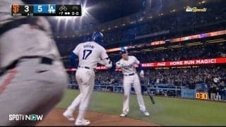 大谷翔平の待望アーチを出迎えた「フリーマンの笑顔が最高すぎる！」 復調告げる一発→本人以上の“満面笑み”が話題に