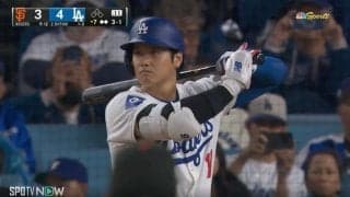 大谷翔平の”何か”が完全に変わった…？ 今季第1号を放つ直前に見せた一瞬の“表情”にファン騒然 「いい時の大谷の雰囲気」「あの目はガチ」