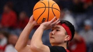 ネブラスカ大の富永啓生が3Pコンテスト優勝…カリーさながら圧巻パフォーマンスでファン魅了