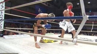 ボディとカーフで上下“粉砕”の衝撃KO 「根性見せた」「よく頑張った」激闘の敗者にも称賛の声