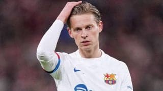 1カ月離脱のデ・ヨングが練習復帰、10日パリでのPSG戦に帯同へ