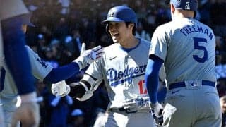 ド軍は歴史的な強力打線　大谷2ランで10戦連続5得点以上…92年前のMLB記録へあと3