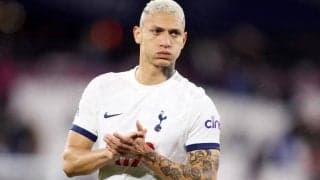 今季10発リシャルリソンがヒザの問題で今週末欠場に　トッテナム監督が明らかに