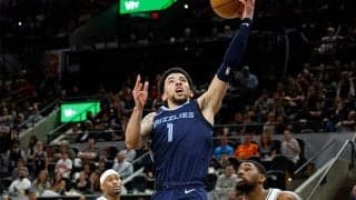 ピッペンJr.ら計7名が2ケタ得点、グリズリーズがピストンズに快勝…渡邊雄太は17試合連続欠場