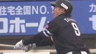 鷹・柳田の逆転2ランで3連勝、川村が初安打初打点　オリは9得点快勝…6日のパ・リーグ